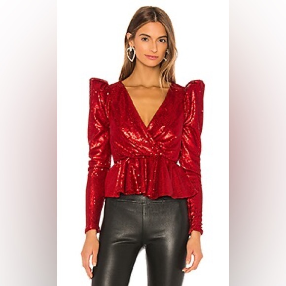 NWT Revolve x NBD Mayre Blouse - Picture 2 of 3